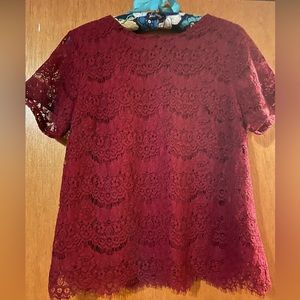 Lace Blouse size large 🥀